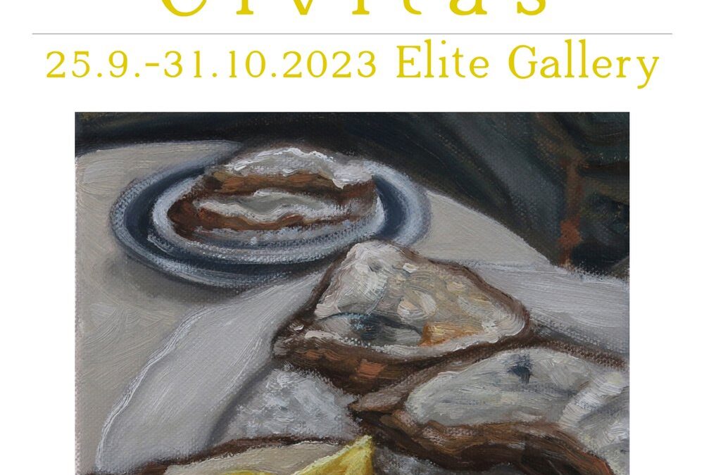 Emmi Nummelan Taidenäyttely ’Civitas’ 25.9.-31.10. Eliten Ikkunagalleriassa